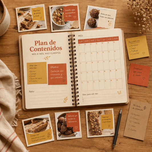 Calendario de Contenido: 30 días de posteos listos, sin pensar qué publicar